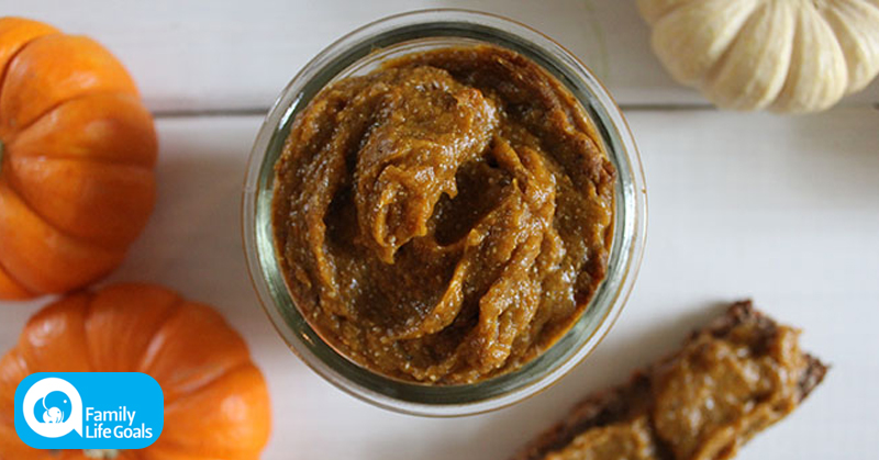 Cinnamon-Ginger-Pumpkin Butter Recipe that easily replaces store-bought, dairy-filled butter