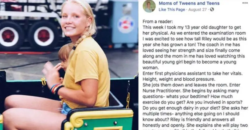 Mom Calls Out Nurse Who Body-Shamed Her 13-Year-Old Daughter During Physical