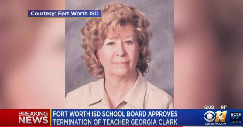 Texas Teacher Who Tried To Deport of Her Pupils with Trump Has Been Permanently Dismissed