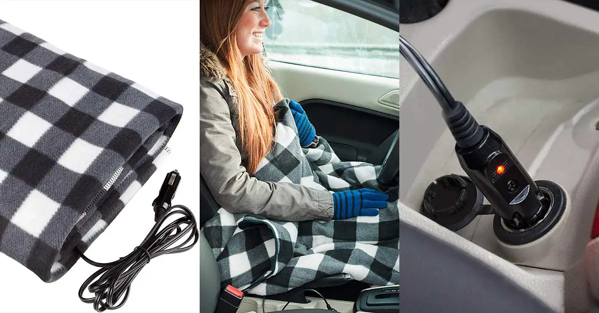 You Can Now Buy an Electric Blanket That Plugs Into Your Car for Those Cold Winter Rides