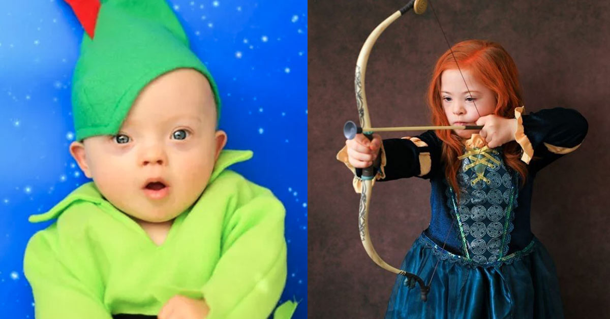 Down with Disney: Photographer Creates a Photo Series That Features Kids With Down syndrome As Disney Characters