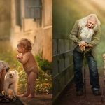 Photographer captures little children and their grandparents and the pictures are beyond amazing