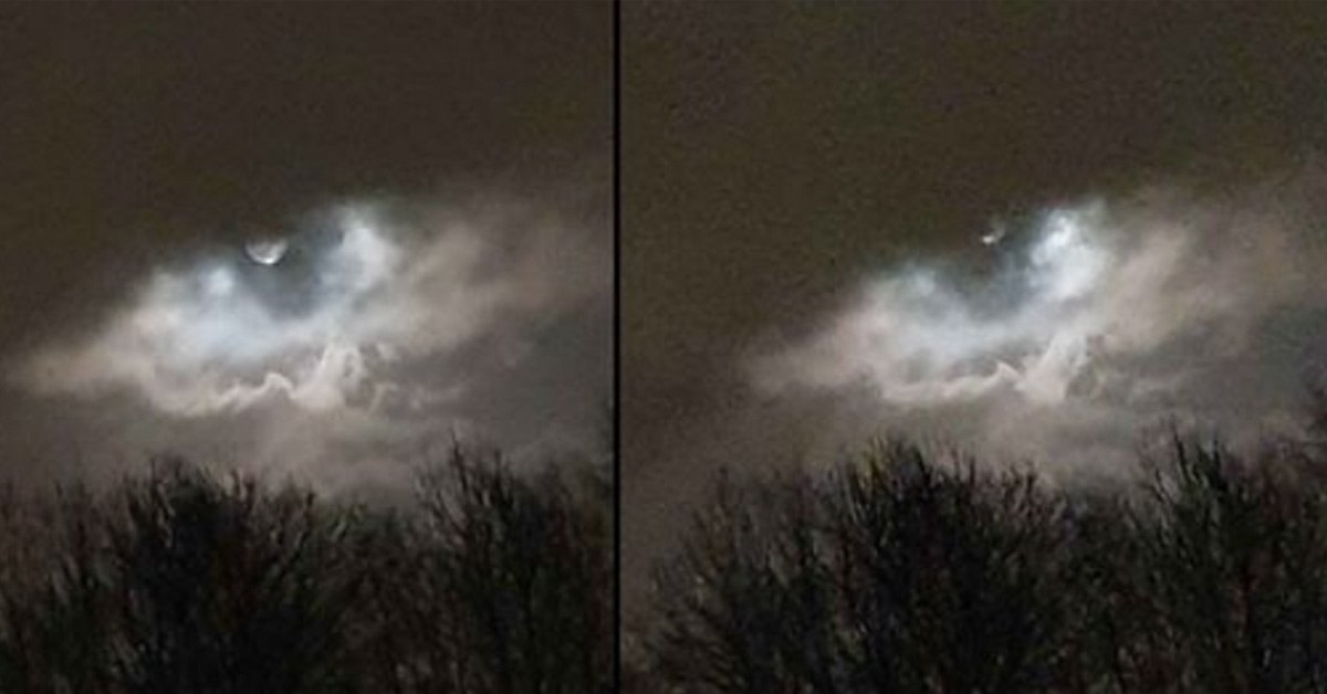 Woman Captures Perfect ‘Eye Of The Storm’ Snap In Storm Ciara Aftermath