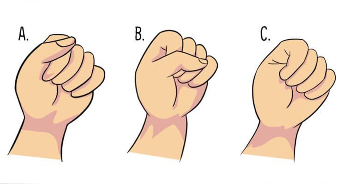 The Way You Make a Fist Reveals a Lot About Your Personality