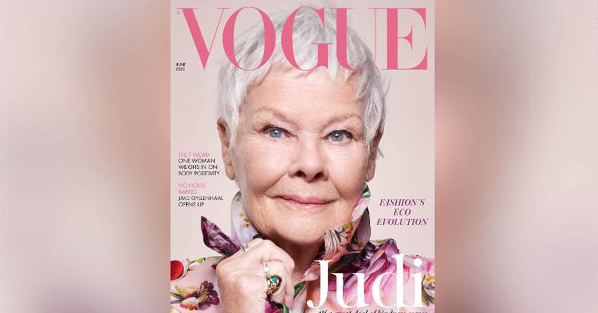 Dame Judi Dench becomes British Vogue’s oldest cover star at 85